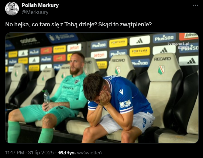 ZACHOWANIE piłkarza Banika po PUDLE z rzutu karnego w 90 minucie meczu!